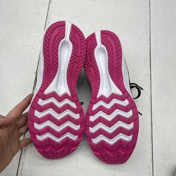 Saucony Running Shoes Womens Size 8.5 Black Pink VERSARUN Cushion Athletic - Picture 10 of 10